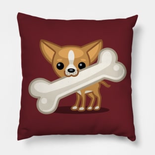 Chihuahua Chiwawa Dog tshirt - Dog Gifts for Chihuahua and Miniature Dog Lovers Pillow