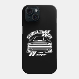 Challenger SRT (White Print) Phone Case