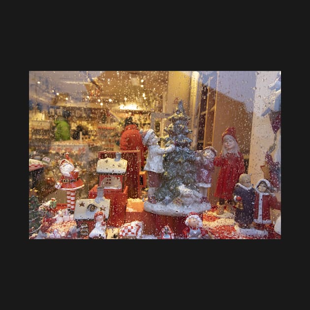 Whimsical Christmas Window by Memories4you