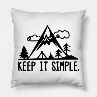 Keep it simple campaign, stupid!! Pillow