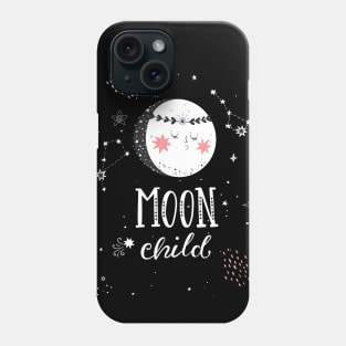 Lovely Moon Child Phone Case