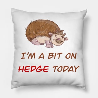 On Hedge Today Pillow