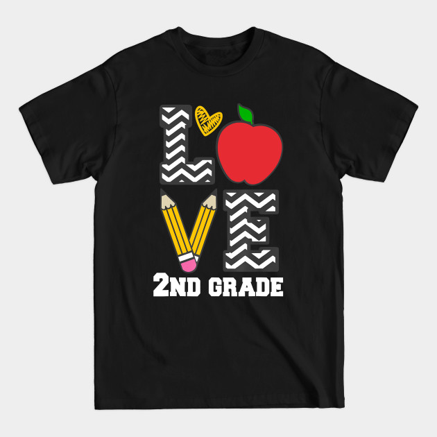 Discover Love 2nd Second Grade Tshirt 2nd Grade Student & Teacher Tee - 2nd Grade - T-Shirt