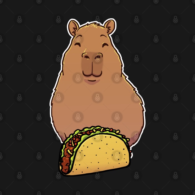 Capybara Taco by capydays