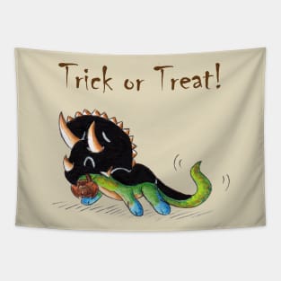 Minimaceratops (Trick or Treat) Tapestry