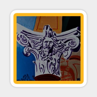 Venice Mustache Guy Magnet