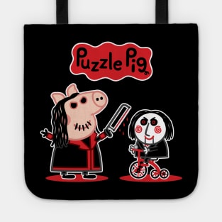 Puzzle Pig Tote