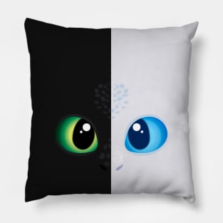 Light and Night Fury How to Train Your Dragon 3 Pillow