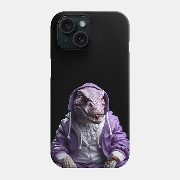 Dress Dino Star Phone Case by  Cartoon Paradise