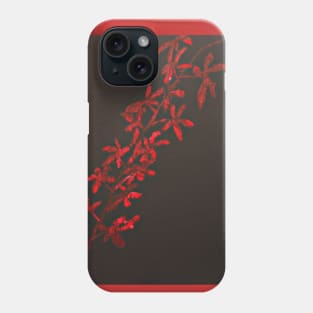 Red Orchids Phone Case