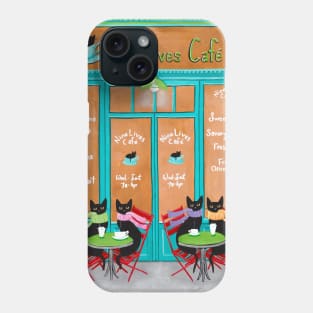 The Nine Lives Cat Cafe Phone Case