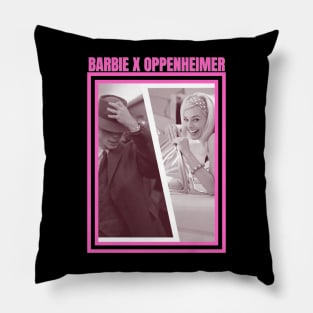 Barbie x Oppenheimer 2023 | BARBENHEIMER Pillow