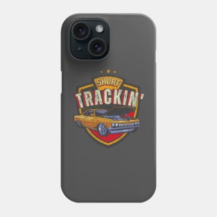 Short Trackin' 1976 - Disstresd Vintage Style Phone Case