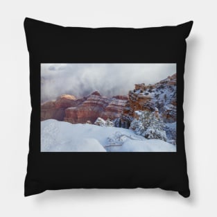 Grand Canyon Winter Pillow