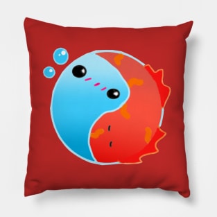 Slime rancher lava and puddle slime. Pillow