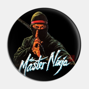 The Master Ninja Martial Arts Vintage Pin