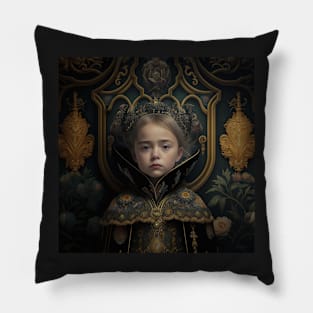 Living Dolls of Ambiguous Royal Descent Pillow