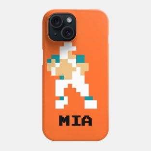 8-Bit Quarterback - Miami Phone Case