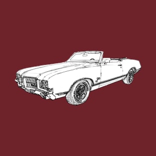 1971 Oldsmobile Cutlass Convertible T-Shirt