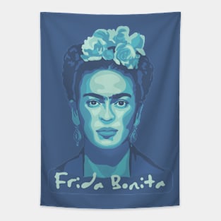 Turquoise Frida Bonita Tapestry