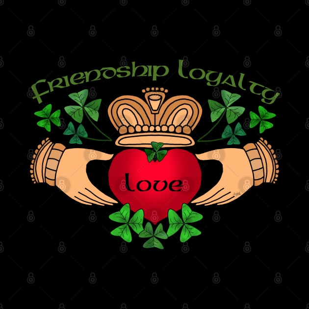 Claddagh (Friendship, Loyalty, Love) by IrishViking2