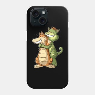 Cat Dinosaur Tales Phone Case