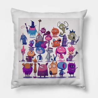 Little Monsters Series Pillow