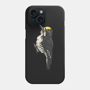 Black-Backed Woodpecker Phone Case