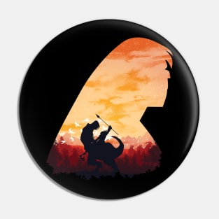 Prehistory landscape Pin