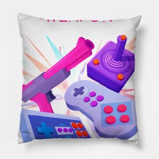 What kind of retro gamer are yo? Pillow