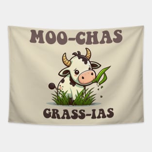 Moo-Chas Grass-Ias! Tapestry