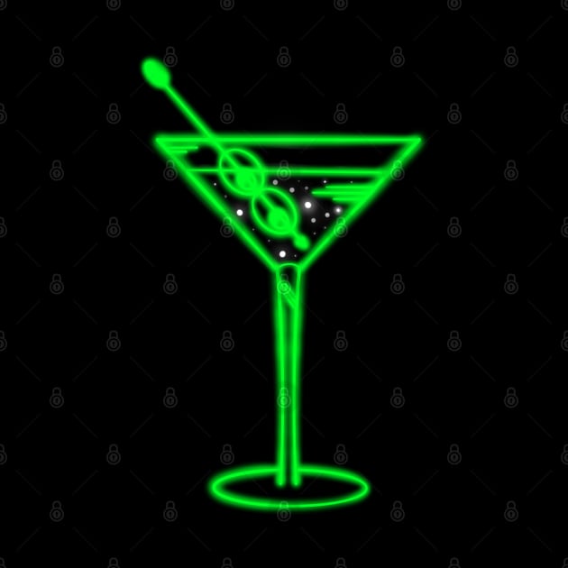 Neon Martini by portraiteam