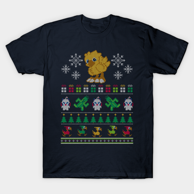 Merry Chocobo - Final Fantasy 7 - T-Shirt