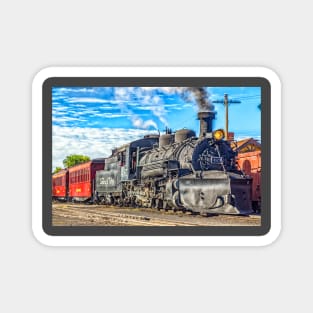Cumbres and Toltec Narrow Gauge Railroad Chama New Mexico Yard Magnet