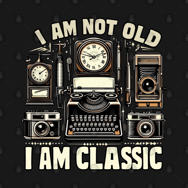 I am not old I am classic by AOAOCreation