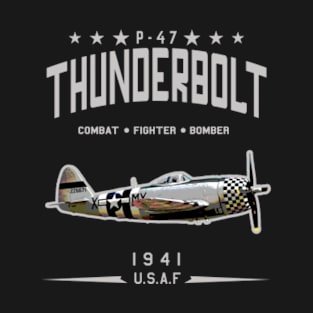 WW2 Aircraft P-47 T-Shirt