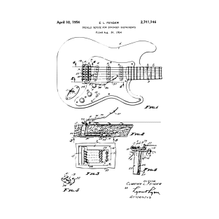 Guitar shematics T-Shirt