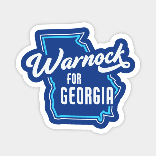 Vintage Warnock for Georgia Senate // Warnock for Senate Magnet