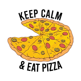 Keep Calm And Eat Pizza T-Shirt