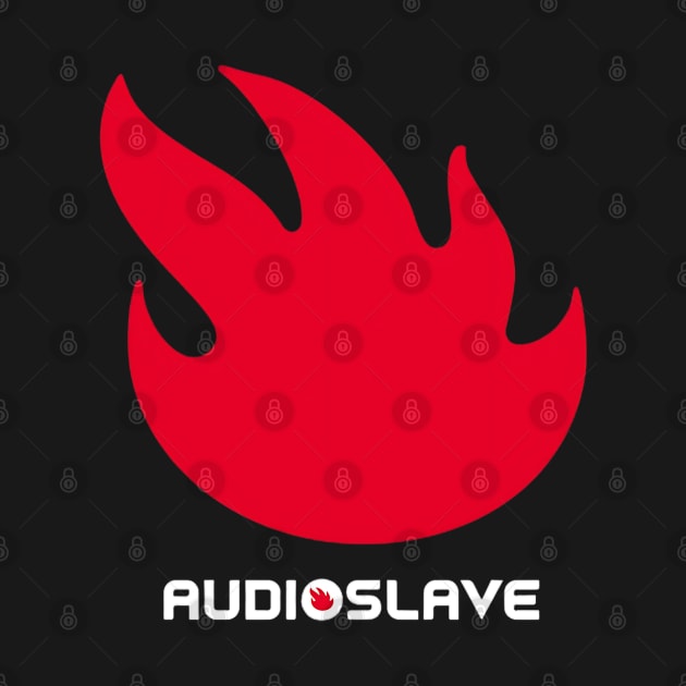 Audioslave Band Logo Fire by BiteBliss