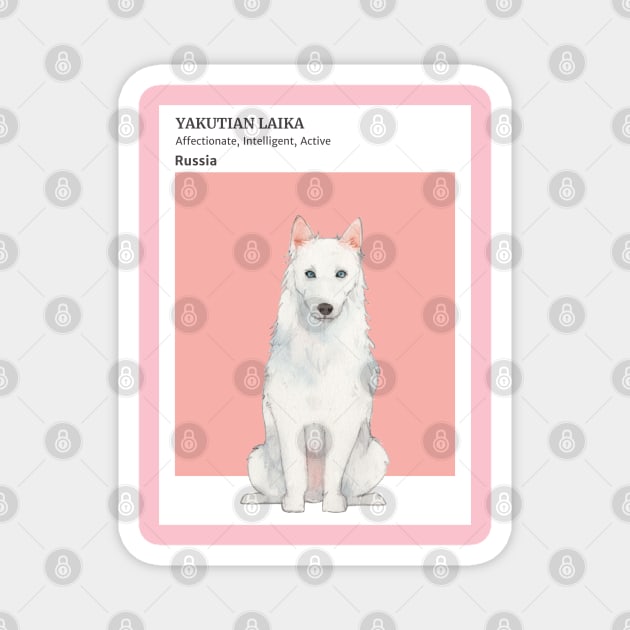 Yakutian Laika Magnet by GaroStudioFL