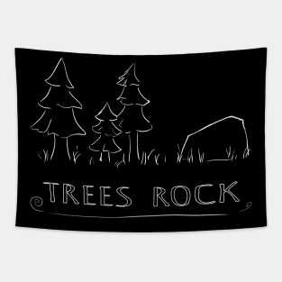 Trees Rock Tapestry