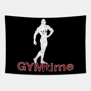 Gym Time Motivation Workout Tapestry