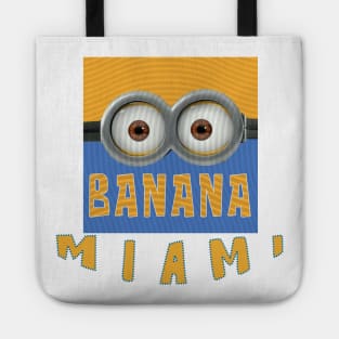 MINION BANANA USA MIAMI Tote