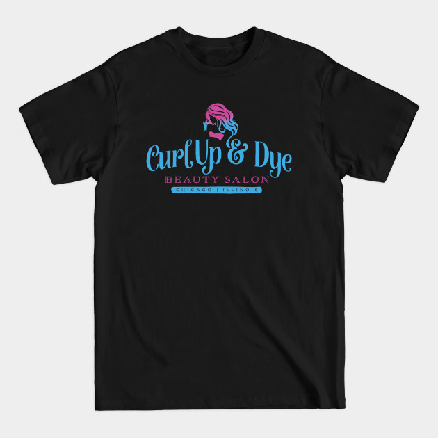 Discover Curl Up & Dye Beauty Salon - Blues Brothers - T-Shirt