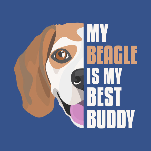 Disover Best Buddy, Beagle - Beagle - T-Shirt