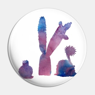 cacti art Pin