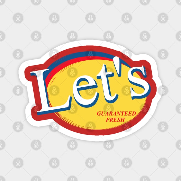 Let's Potato Chips Logo Magnet by woodsman