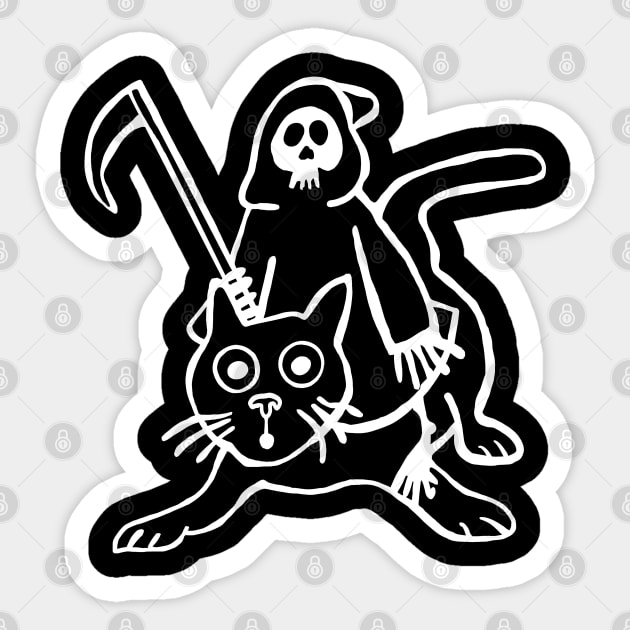 Grim Reaper Design' Sticker