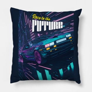 Cyberpunk ride on Pillow